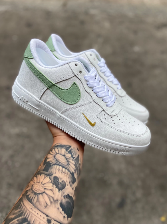 Air Force F1  (Branco e Verde)