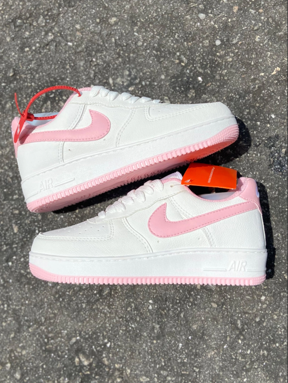 Air Force F1  (Branco e Rosa)