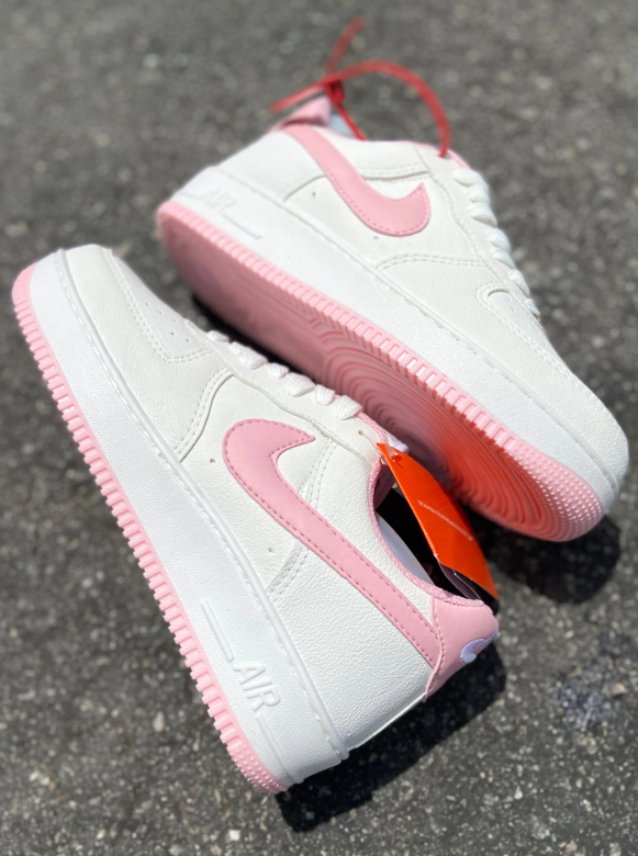 Air Force F1  (Branco e Rosa)