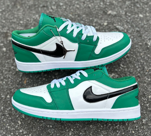 Air Jordan Low  (Verde e Branco)