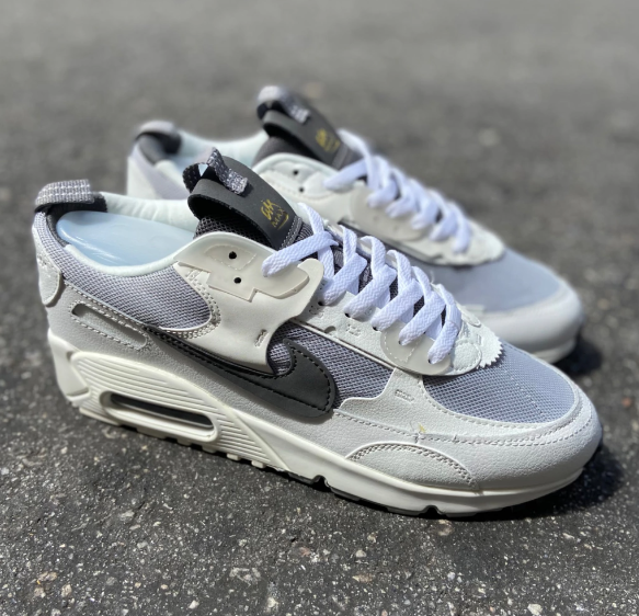 Air Max 90 (Branco e Preto)