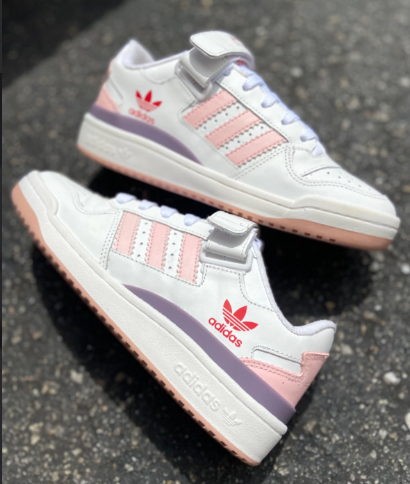 Adidas Forum Low Pink White