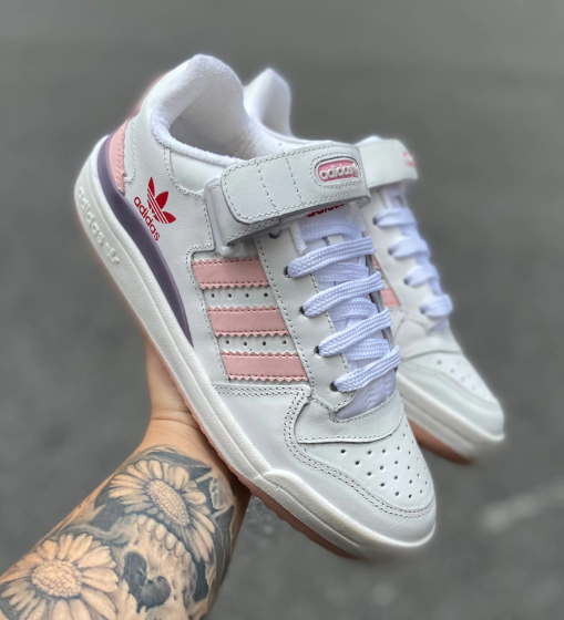 Adidas Forum Low Pink White