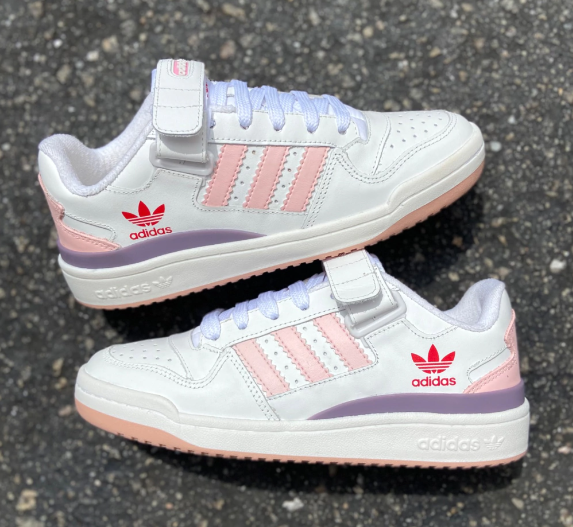 Adidas Forum Low Pink White