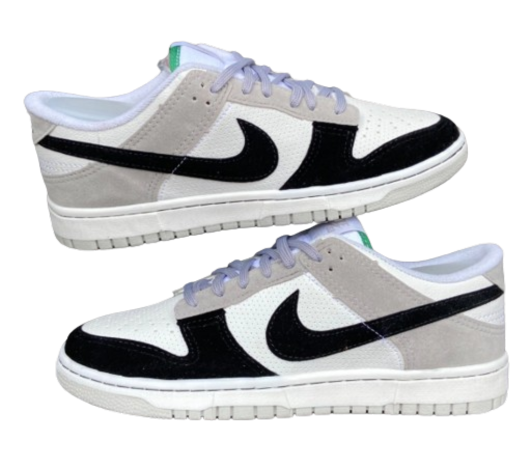 Air Dunk Low SB (Branco Preto e Cinza)